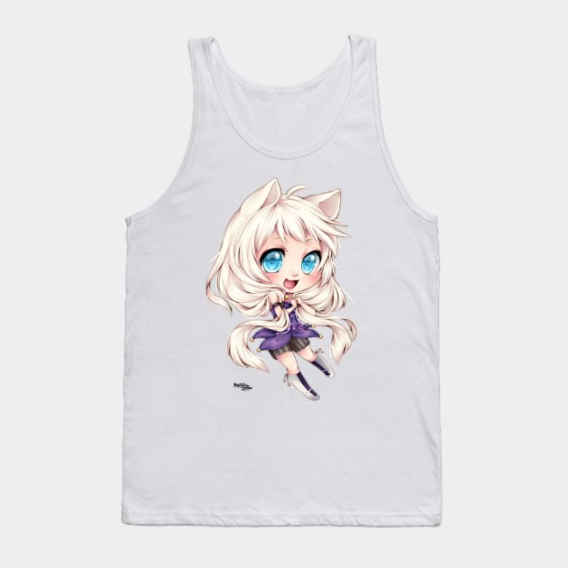 Anime manga ,  Japaneses cartoon , Girlfriend Holiday , Girlfriend Tank Top by Otaka-Design